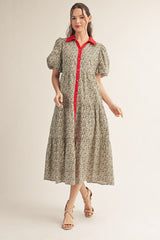 "Loli" Midi Dress - The Katie Grace Boutique