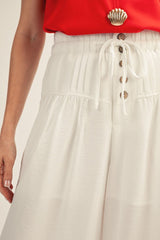 "Star" Wide Breezy Pants - The Katie Grace Boutique