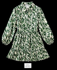 "Aleah" Printed Dress - The Katie Grace Boutique