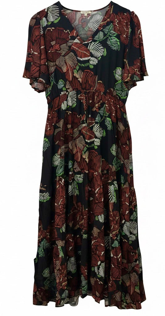 "Tasha" Floral Dress - The Katie Grace Boutique