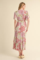 "Lena"Midi Dress - The Katie Grace Boutique