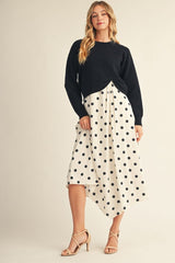 "Anna" Polka Dot Dress - The Katie Grace Boutique