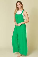 Restocked! "Gracen" Soft Cotton Jumpsuit - The Katie Grace Boutique