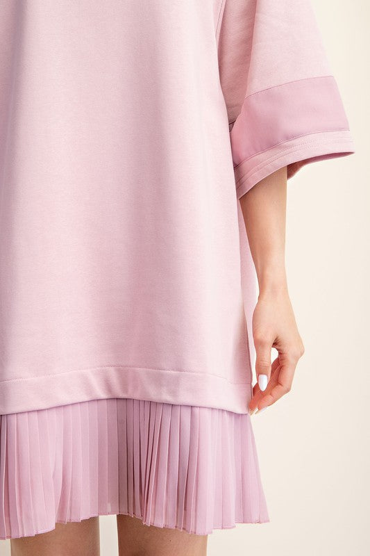 "Lily" Layered Look Dress - The Katie Grace Boutique