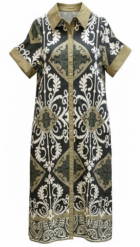 "Liza" Midi Dress - The Katie Grace Boutique