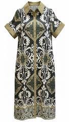 "Liza" Midi Dress - The Katie Grace Boutique