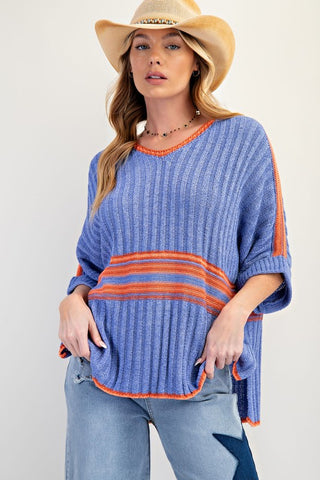 "Cassidy" Short Sleeve Sweater, 2 colors - The Katie Grace Boutique