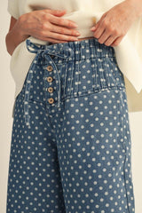 "Emily" Wide Leg Denim Jeans - The Katie Grace Boutique