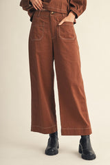 "Reese" Pants with Stichting, 3 colors - The Katie Grace Boutique