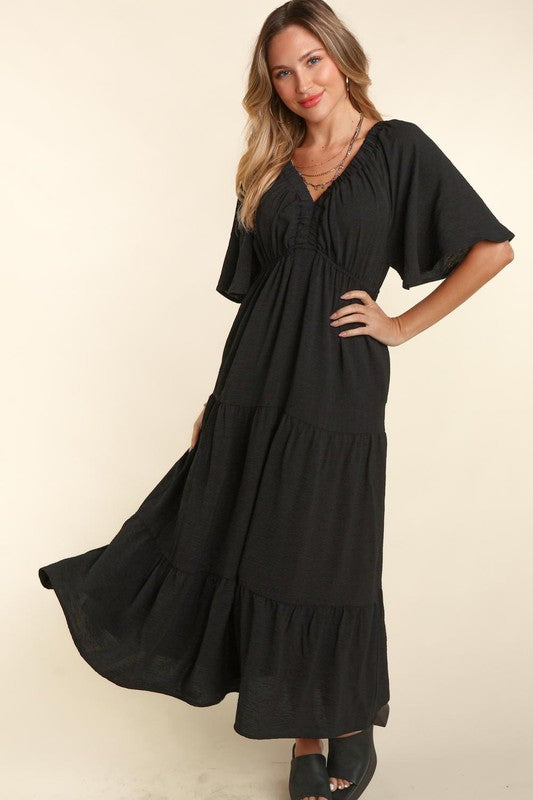 "Sydney" Tea Length Dress - The Katie Grace Boutique