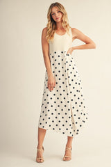 "Anna" Polka Dot Dress - The Katie Grace Boutique