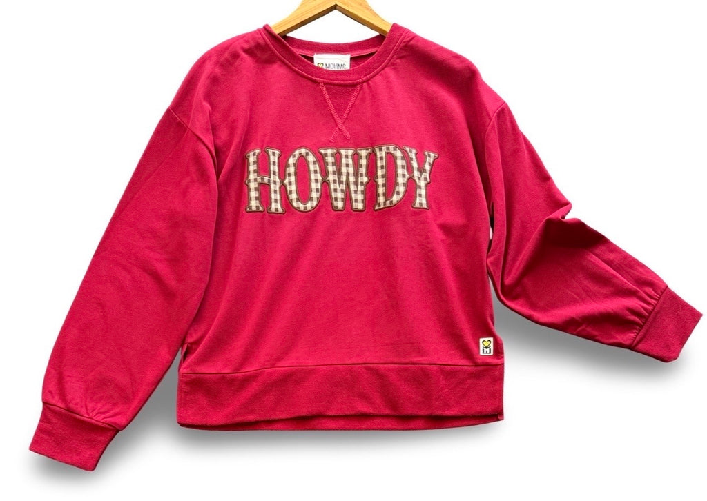 "Howdy" Pullover