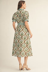 "Willow" Midi Dress - The Katie Grace Boutique