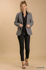 "Kelly" Tweed Blazer - The Katie Grace Boutique