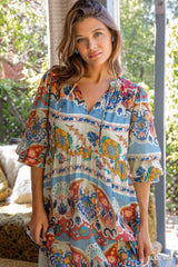 "Corrine" Midi Dress - The Katie Grace Boutique