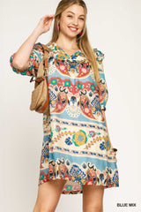 "Jessica" Short Sleeve Dress - The Katie Grace Boutique