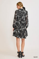 "Theresa" Long Sleeve Dress - The Katie Grace Boutique