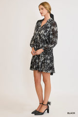 "Theresa" Long Sleeve Dress - The Katie Grace Boutique