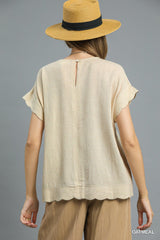 "Opal" Linen Blend - The Katie Grace Boutique
