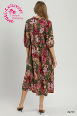 "Madison" Midi Dress - The Katie Grace Boutique