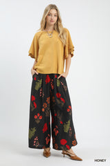 "Rachel" Linen Blend Top - The Katie Grace Boutique