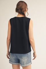 "Yolanda" Luxe Knit Top - The Katie Grace Boutique
