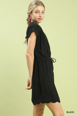 "Vale" Linen Blend Dress - The Katie Grace Boutique