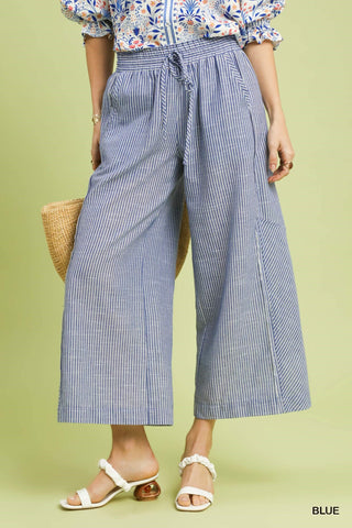 "Sloan" Linen Blend Pants - The Katie Grace Boutique