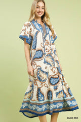 "Avery" Midi Dress - The Katie Grace Boutique