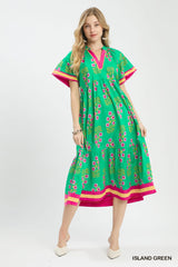 "Jessica" Midi Dress - The Katie Grace Boutique