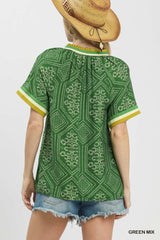 "Polly" Blouse - The Katie Grace Boutique