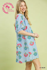 "Josephina" V Neck Dress - The Katie Grace Boutique