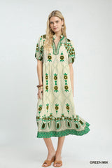"Adelaide" Midi Dress - The Katie Grace Boutique