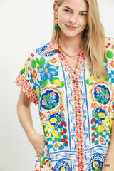 "Hanna" Print Dress