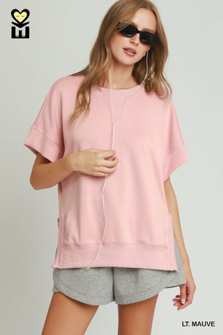 "Laura" Luxe Knit Zipper - The Katie Grace Boutique