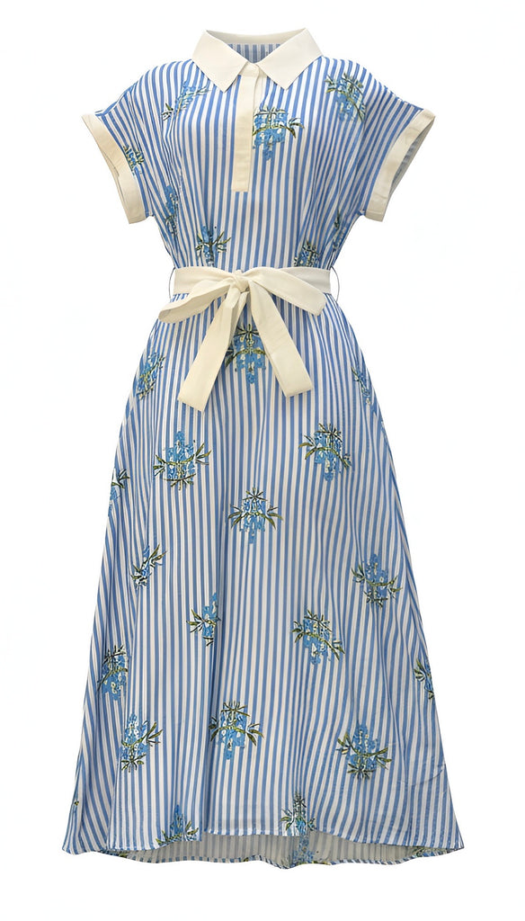 "Bonnie" Midi Dress - The Katie Grace Boutique