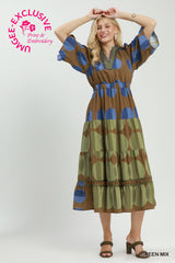 "Chelsea" Midi Dress - The Katie Grace Boutique