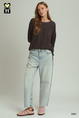 "Melita"  Bubble Hem, 2 Colors - The Katie Grace Boutique