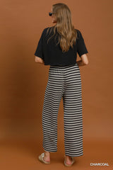 "Anya" Striped Soft Matching Separates - The Katie Grace Boutique