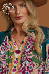 "Vera" Midi Dress - The Katie Grace Boutique