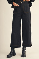 "Reese" Pants with Stichting, 3 colors - The Katie Grace Boutique