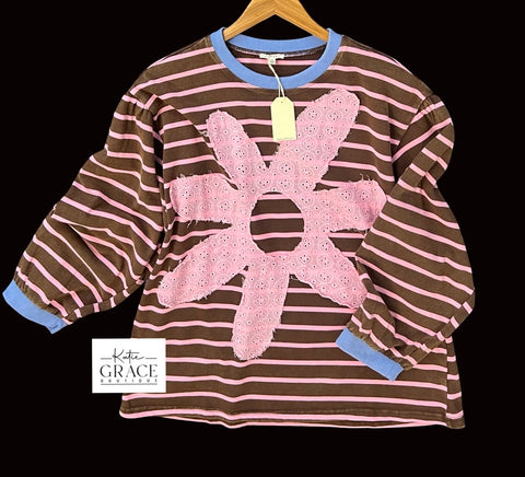 "Darlene" Mineral Washed Pullover - The Katie Grace Boutique