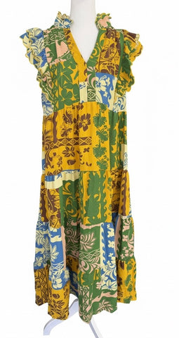 "Naomi" Tiered Dress - The Katie Grace Boutique