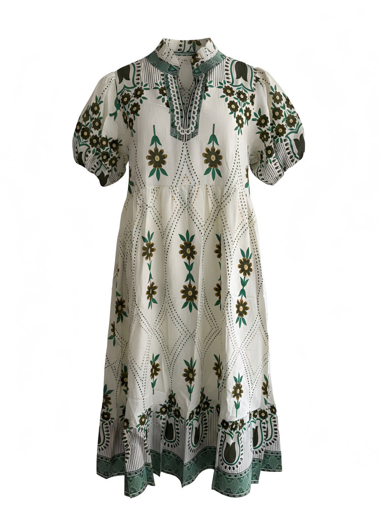 "Adelaide" Midi Dress - The Katie Grace Boutique