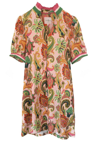 "Twiggy" Paisley Print Dress - The Katie Grace Boutique