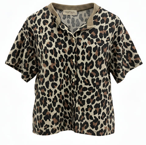 "Finley" Knit Button Top - The Katie Grace Boutique