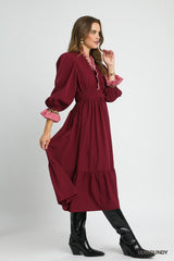 "Amelia" Midi Dress - The Katie Grace Boutique