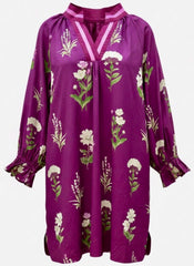 "Plumria" Floral Dress - The Katie Grace Boutique