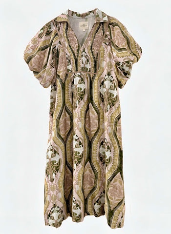 "Annise" Midi Dress - The Katie Grace Boutique