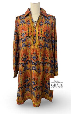 "Jewel" Shift Dress - The Katie Grace Boutique